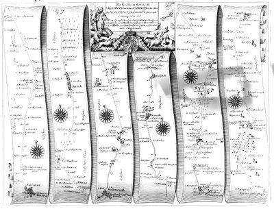 The road from the city of Salisbury to Campden, from Ogilby